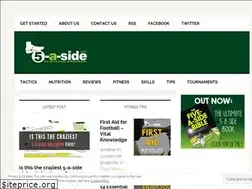 Sites similar to 5-a-side.com