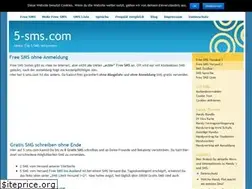 Sites similar to 5-sms.de
