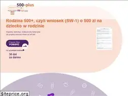 Sites similar to 500-plus.pl
