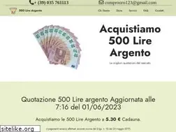 Sites similar to 500lireargento.com