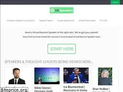 Sites similar to 500speakers.com
