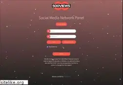 Sites similar to 500views.com