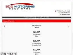 Sites similar to 502motoring.com