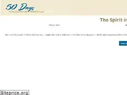 Sites similar to 50days.org