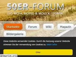 Sites similar to 50er-forum.de