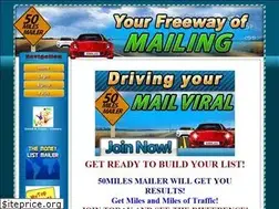 Sites similar to 50milesmailer.com