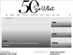 Sites similar to 50sowhat.com.au