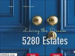 Sites similar to 5280estates.com