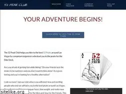 Sites similar to 52peakclub.com
