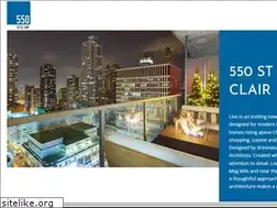 Sites similar to 550stclair.com