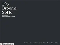 Sites similar to 565broomesoho.com