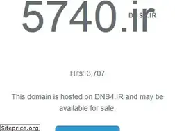 Sites similar to 5740.ir