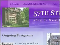 Sites similar to 57thstreetmeeting.org