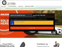 Sites similar to 57tyres.co.uk