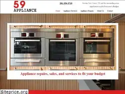 Sites similar to 59appliances.com