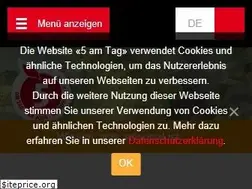Sites similar to 5amtag.ch