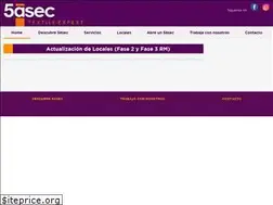 Sites similar to 5asec.cl