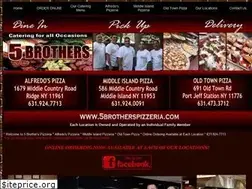 Sites similar to 5brotherspizzeria.com
