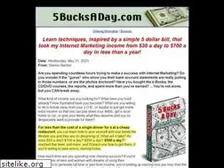 Sites similar to 5bucksaday.net