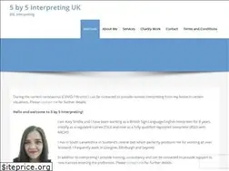 Sites similar to 5by5uk.com