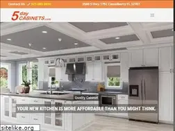 Sites similar to 5daycabinets.com