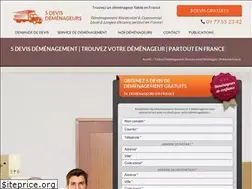 Sites similar to 5devisdemenageurs.fr