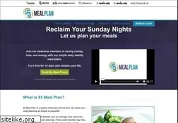 Sites similar to 5dollarmealplan.com
