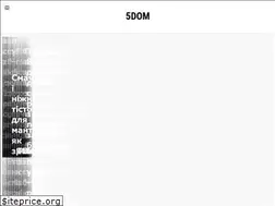 Sites similar to 5dom.com.ua