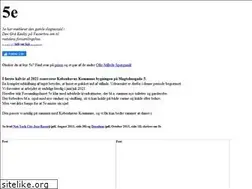 Sites similar to 5e.dk