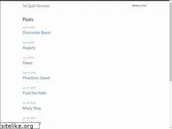 Sites similar to 5espellreviews.com