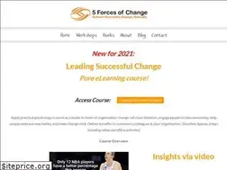 Sites similar to 5forcesofchange.com