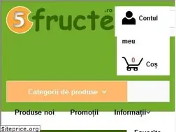 Sites similar to 5fructe.ro