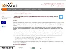 Sites similar to 5g-xhaul-project.eu