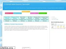 Sites similar to 5gunlukhavadurumu.xyz