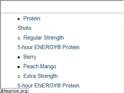 Sites similar to 5hourenergy.com