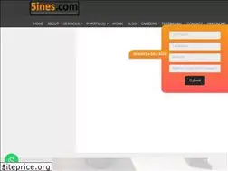 Sites similar to 5ines.com