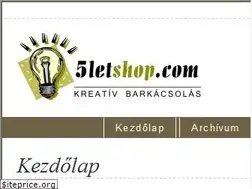 Sites similar to 5letshop.com