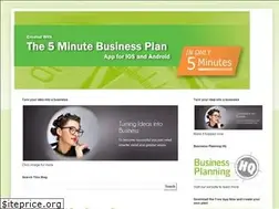Sites similar to 5minutebusinessplan.blogspot.com