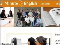 Sites similar to 5minuteenglish.com