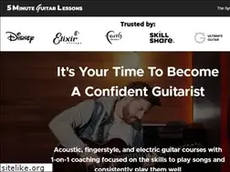 Sites similar to 5minuteguitar.com