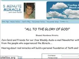 Sites similar to 5minutemiracle.com