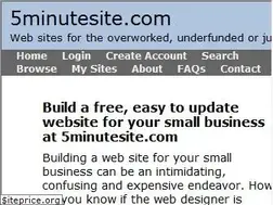 Sites similar to 5minutesite.com