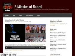 Sites similar to 5minutesofbanzai.com