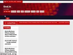 Sites similar to 5nd.in