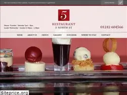 Sites similar to 5northstreetrestaurant.co.uk