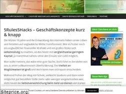 Sites similar to 5rules5hacks.de