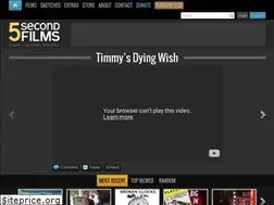 Sites similar to 5secondfilms.com