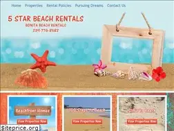 Sites similar to 5starbeachrental.com