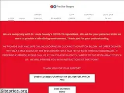 Sites similar to 5starburgersstl.com