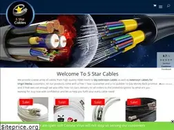 Sites similar to 5starcables.com